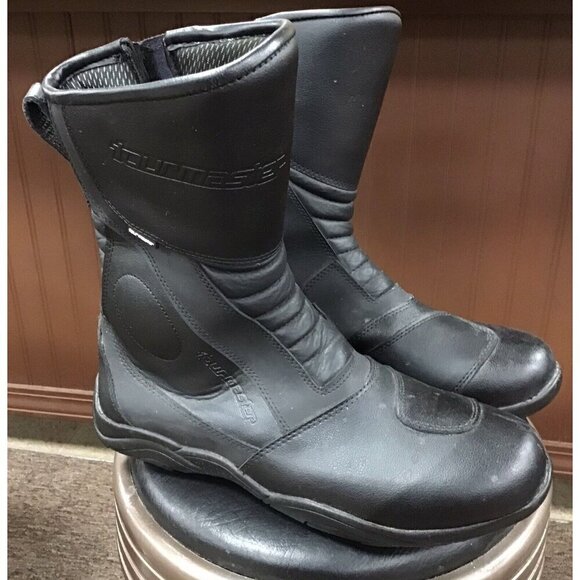 Tourmaster Hipora Motorcycle Boots Woman’s Black  SZ 43 Waterproof Boot main image 4
